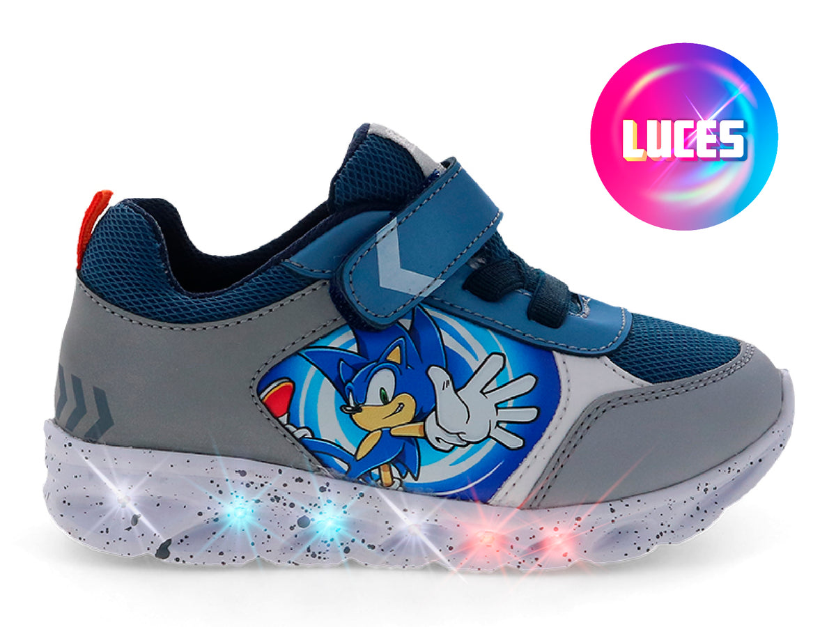 Tenis Sonic Tenis Led Para Niña Sonic Boom Tenis Tipo Sonic Tenis