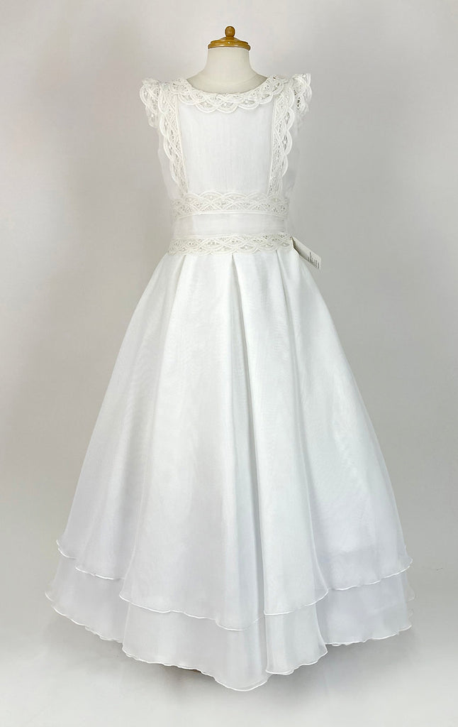 Vestido Primera Comunión Tergal Francés