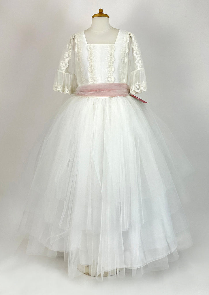 Vestido Primera Comunión tul Italy