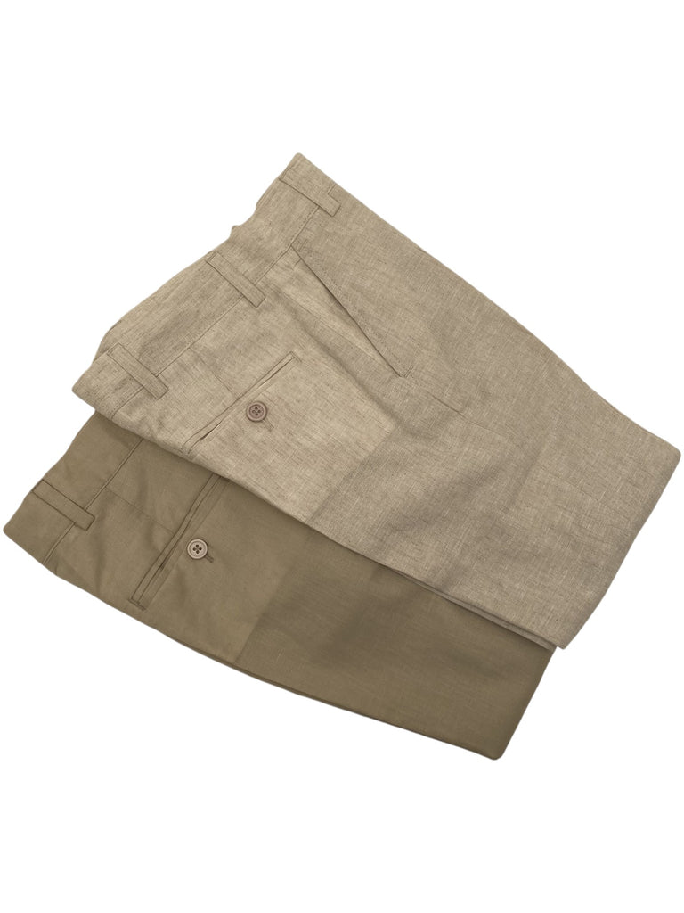Pantalón casual de lino
