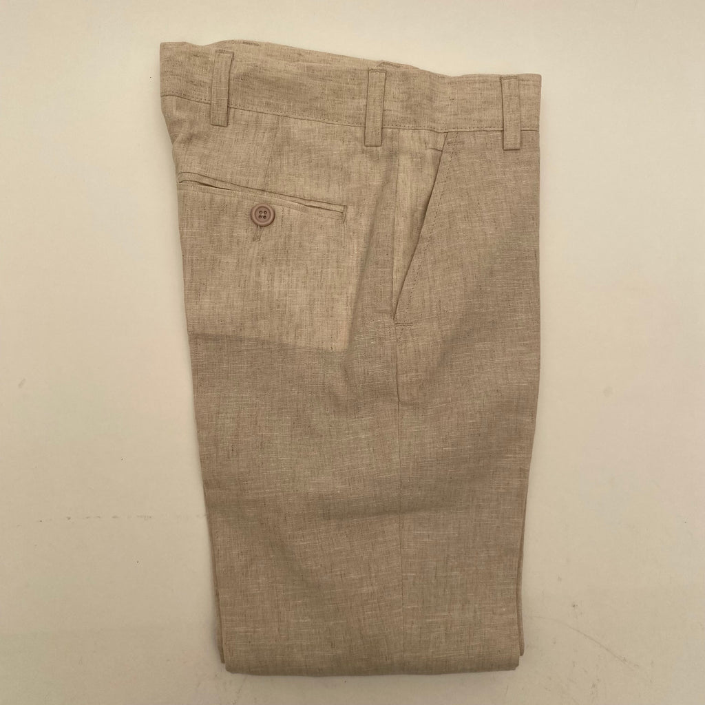 Pantalón casual de lino