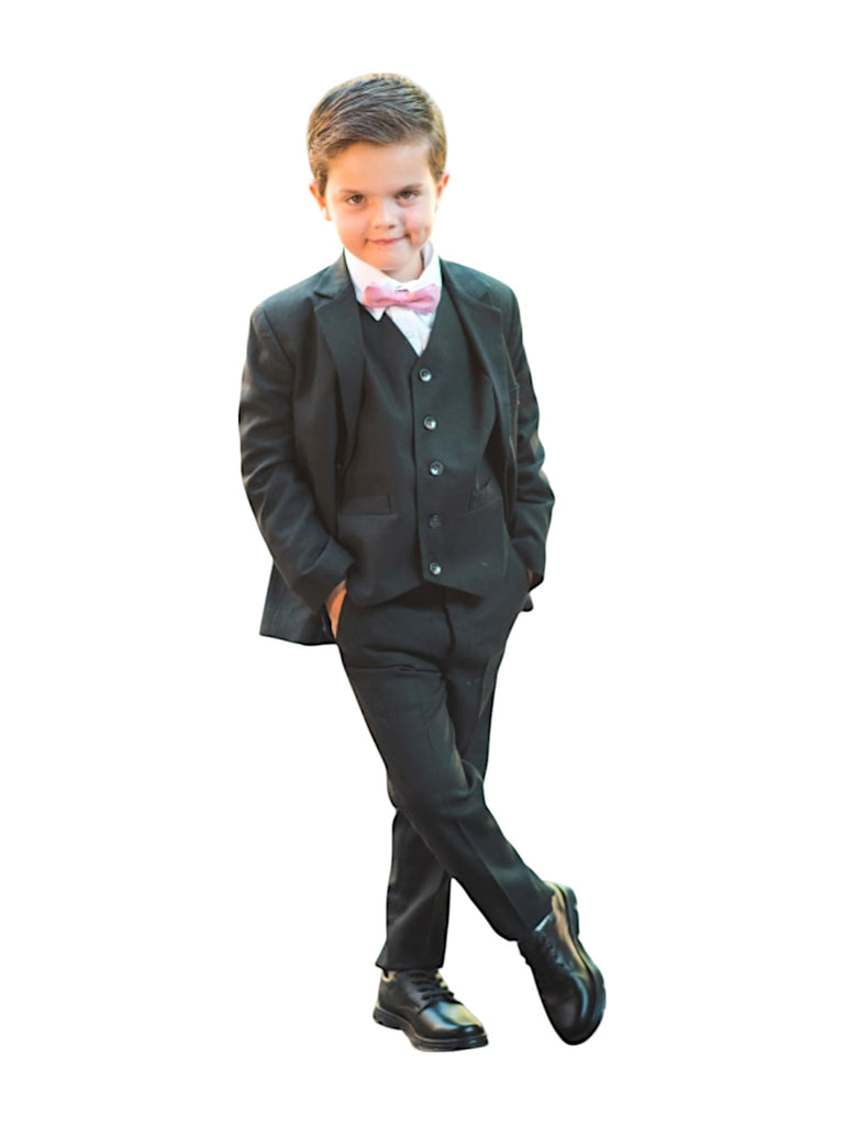 Traje de lino con chaleco