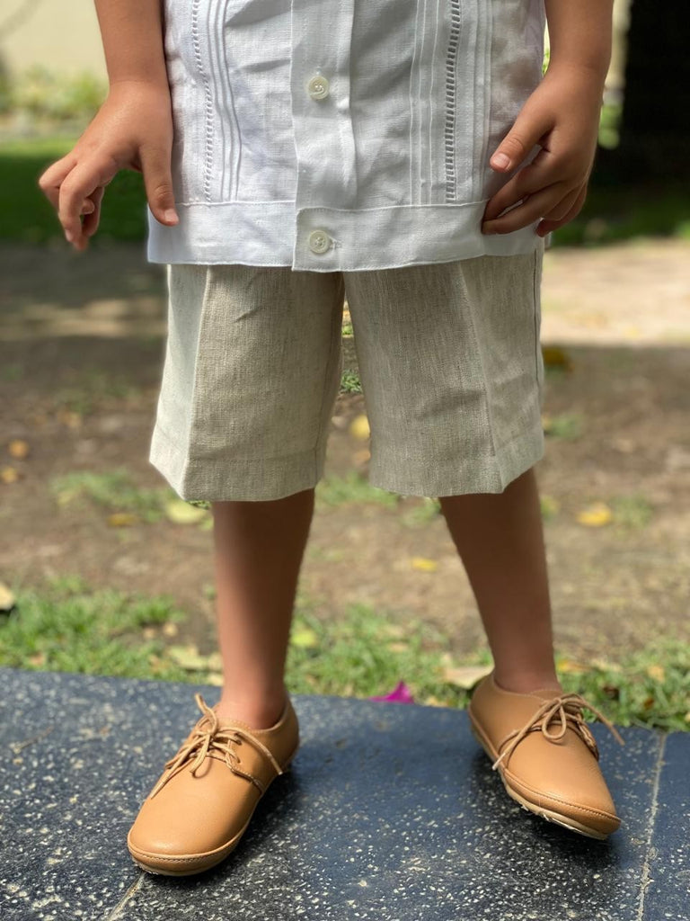 Zapatito con cintas para bebé