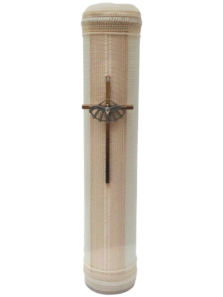 Vela individual cruz Espíritu Santo