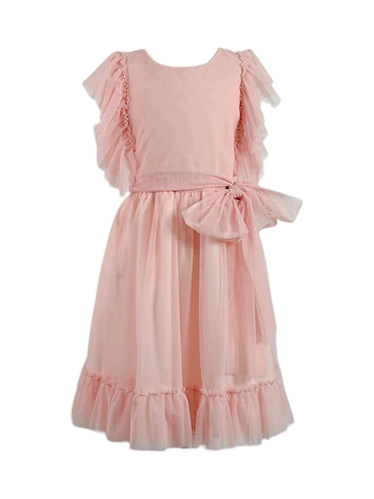 Vestido junior tul mesh completo