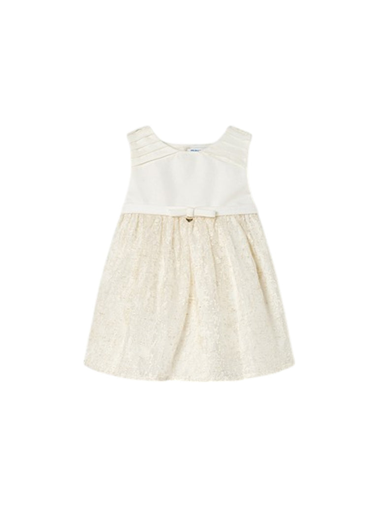 Vestido devore bordado