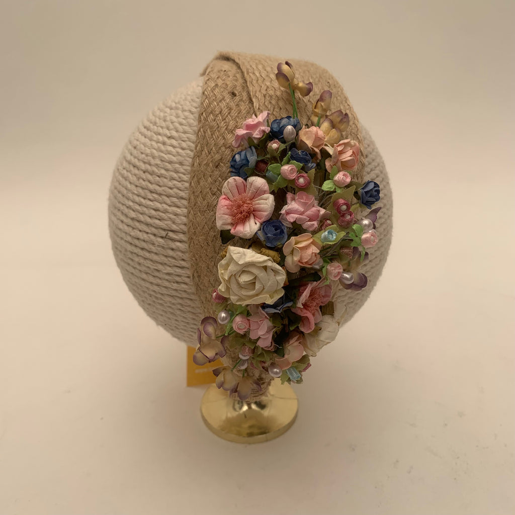 Diadema flores artificiales – Bámbola Moda Infantil