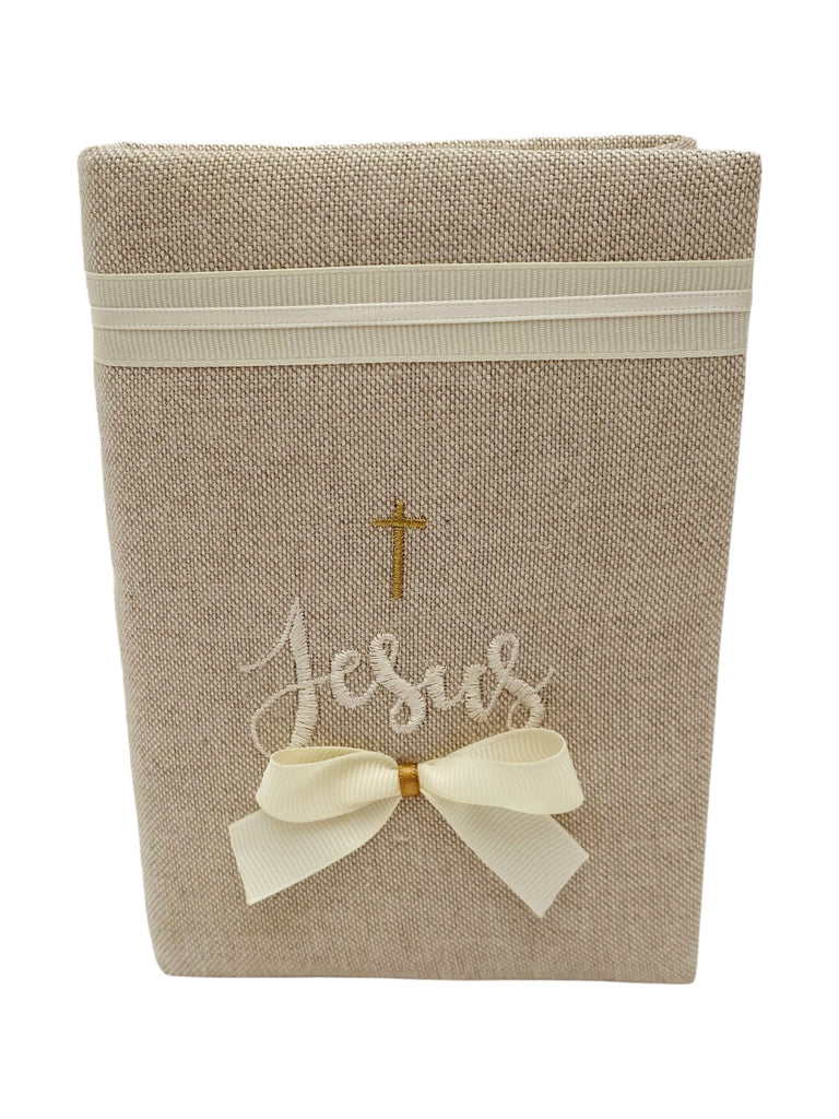 Biblia Jesús combinado con moñito