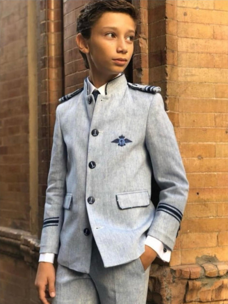Traje almirante español