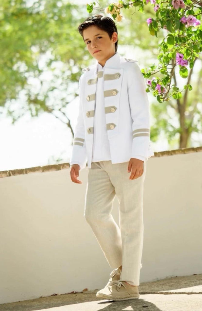 Traje almirante botoncillos