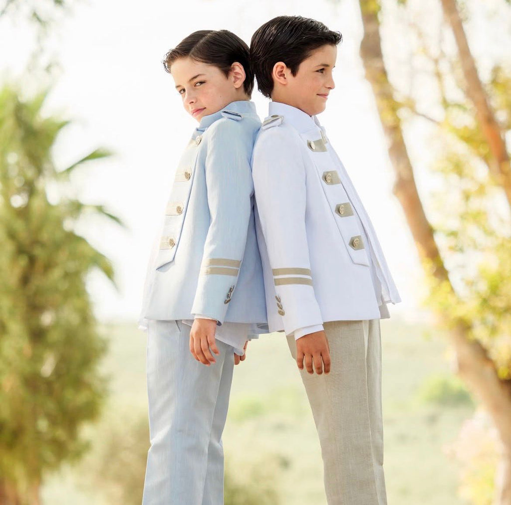 Traje almirante botoncillos