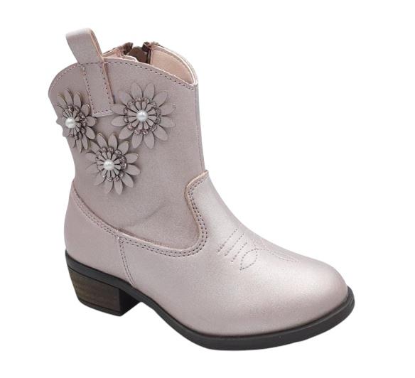 Bota vaquera material Nairobi flores