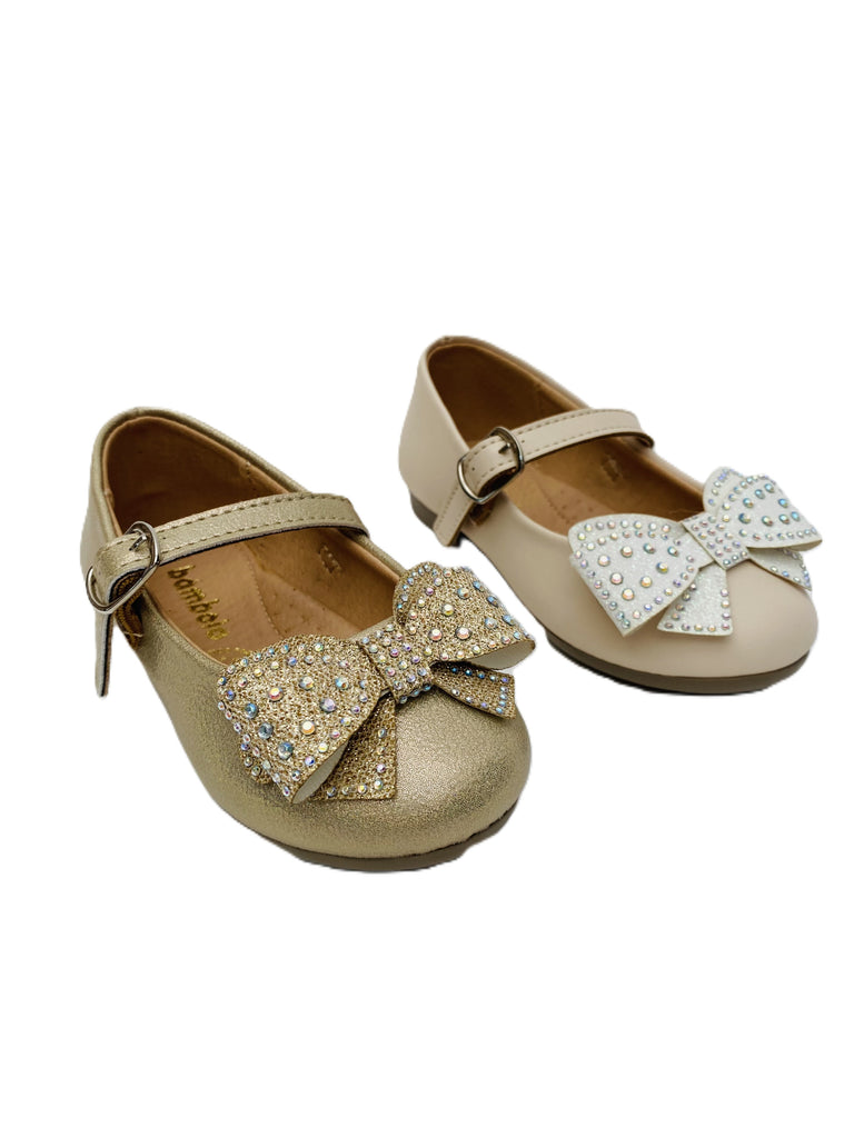 Zapato moñito cristales