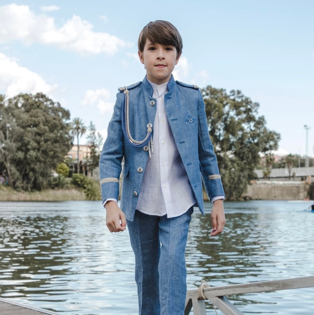 Traje español almirante 3 piezas