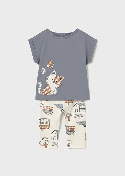 Conjunto leggings estampado