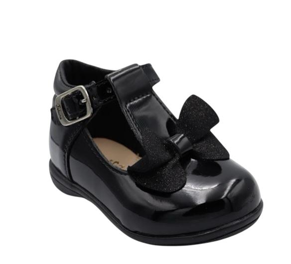 Zapatito con moñito destellos