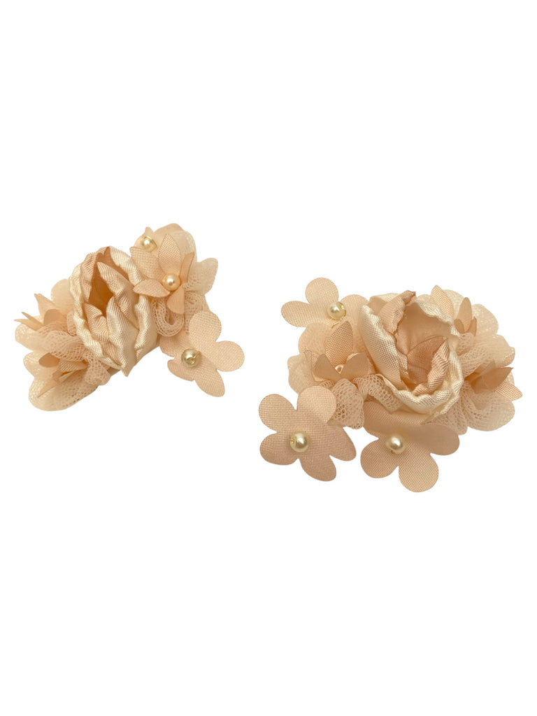 Par moñitos florecitas