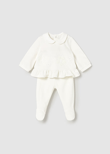 Conjunto polaina tundosado
