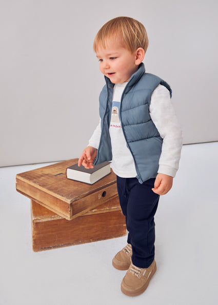 Conjunto pantalón pullover chaleco
