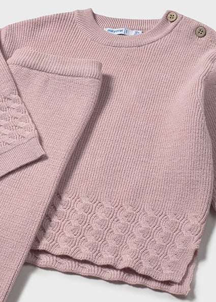 Conjunto pantalón tricot