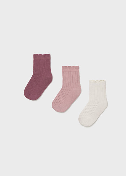 Set de 3 calcetines canale