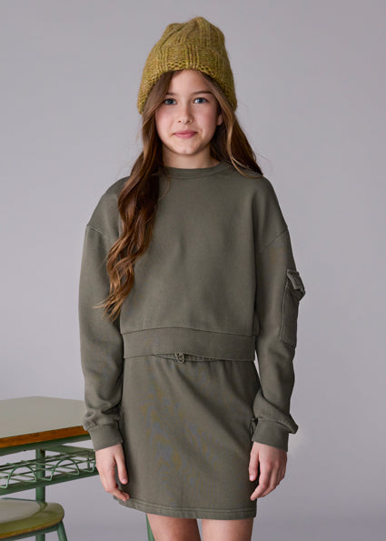 Conjunto falda cargo