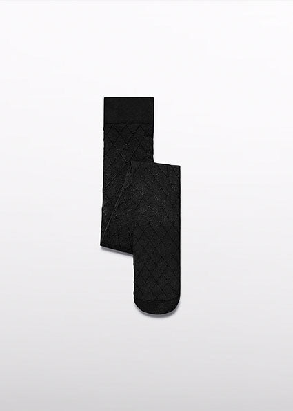 Panty jacquard rombos