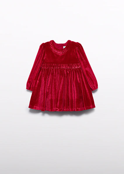 Vestido terciopelo glitter