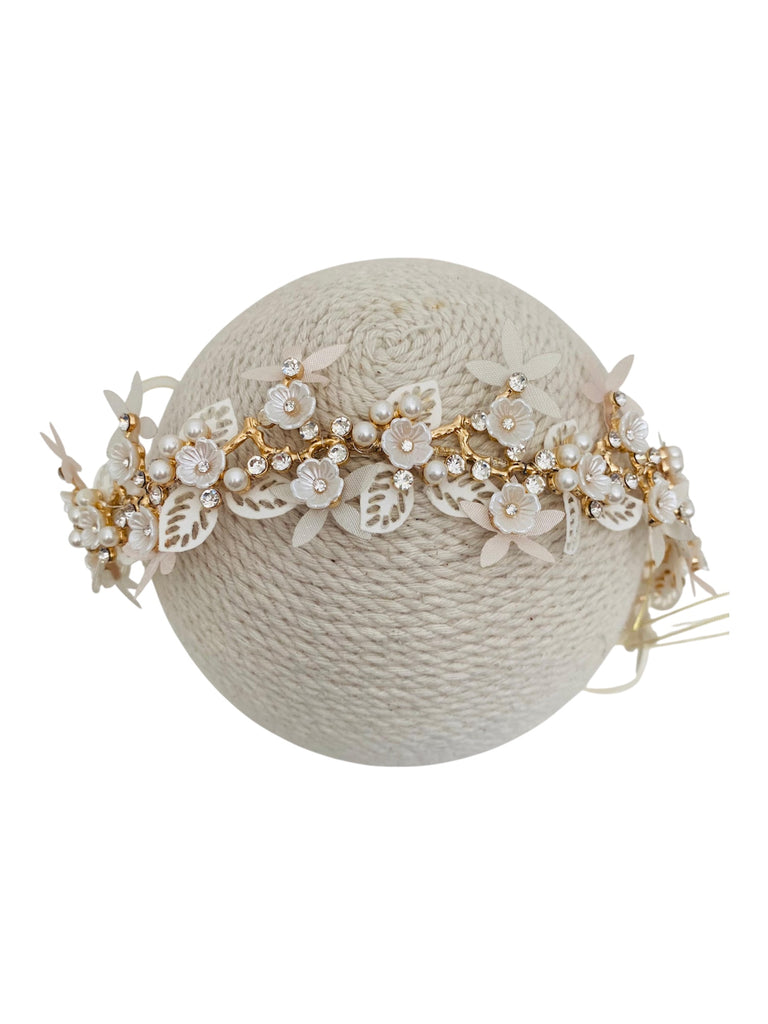 Guía de flores con listones