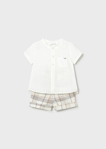 Conjunto pantalón corto plana