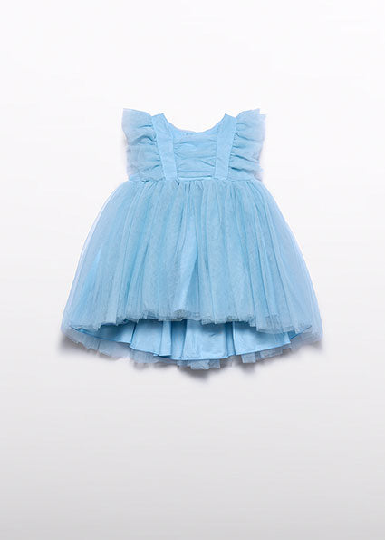 Vestido tul volantes