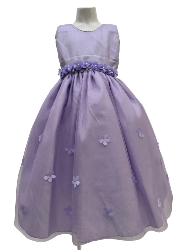 Vestido guía de flores