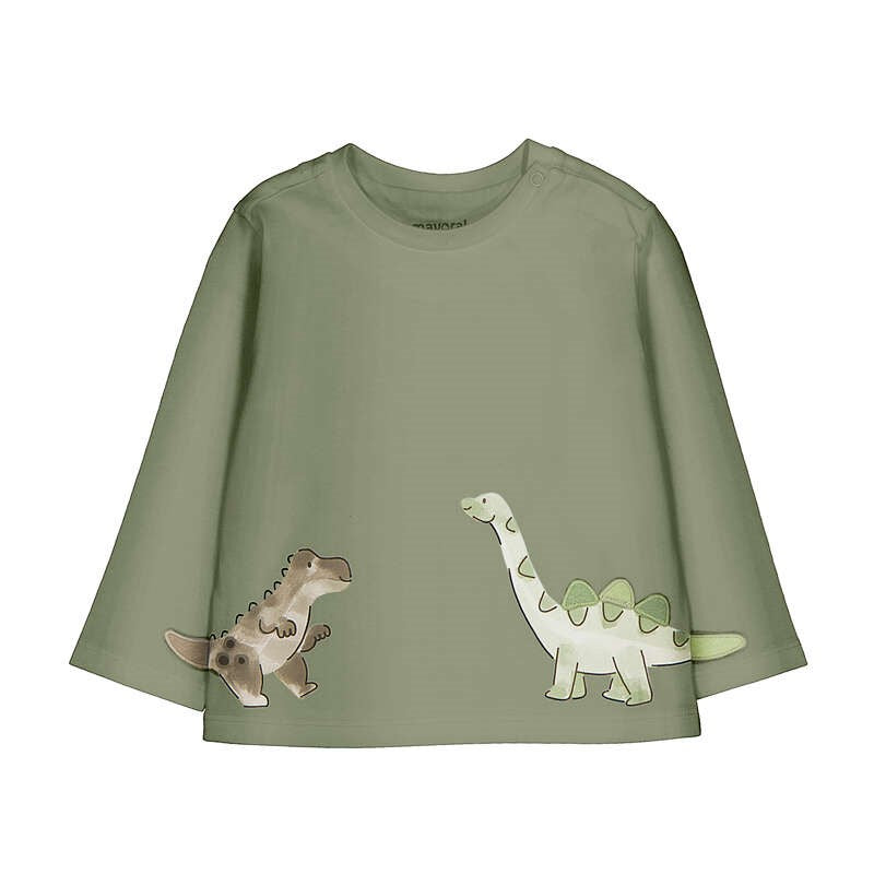 Camiseta manga larga posicionada