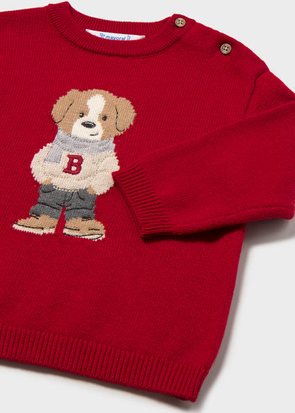 Jersey intarsia personaje