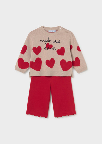 Conjunto pantalón tricot