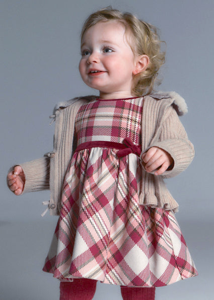 Vestido cuadros