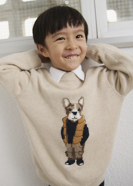 Jersey intarsia