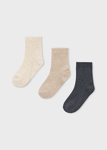 Set calcetines lisos