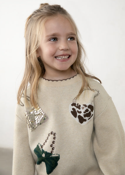 Conjunto falda tricot jacquard