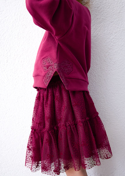 Conjunto falda tul