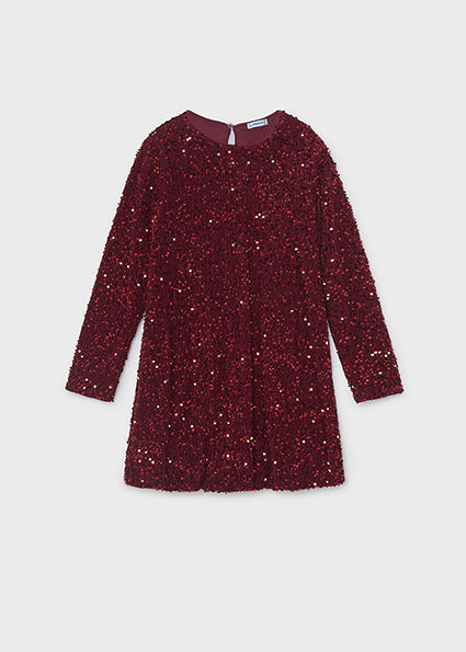 Vestido terciopelo lentejuelas