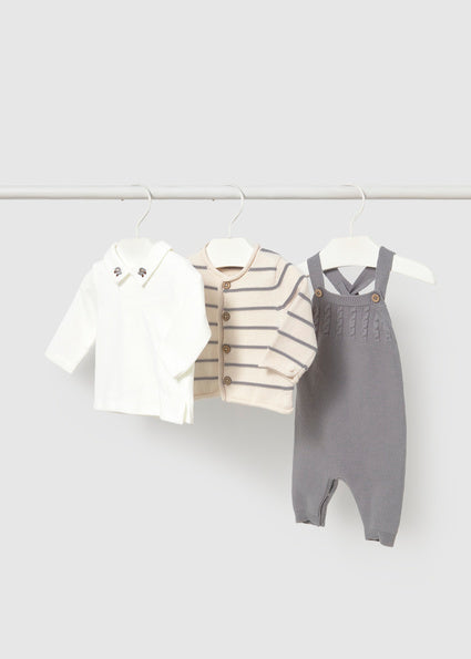 Conjunto peto tricot