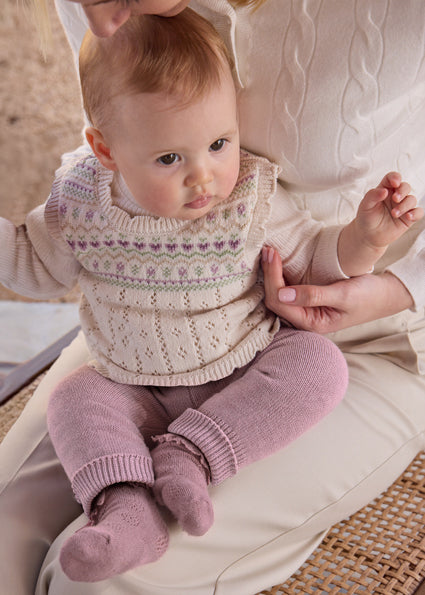 Conjunto leggings tricot