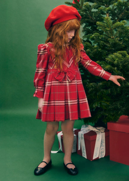 Vestido cuadros