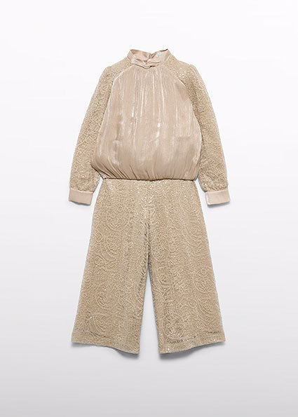Conjunto pantalón largo brillo