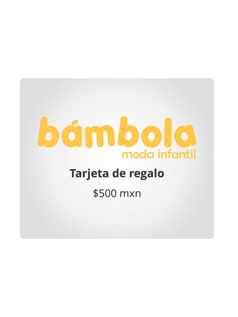 Tarjeta de regalo