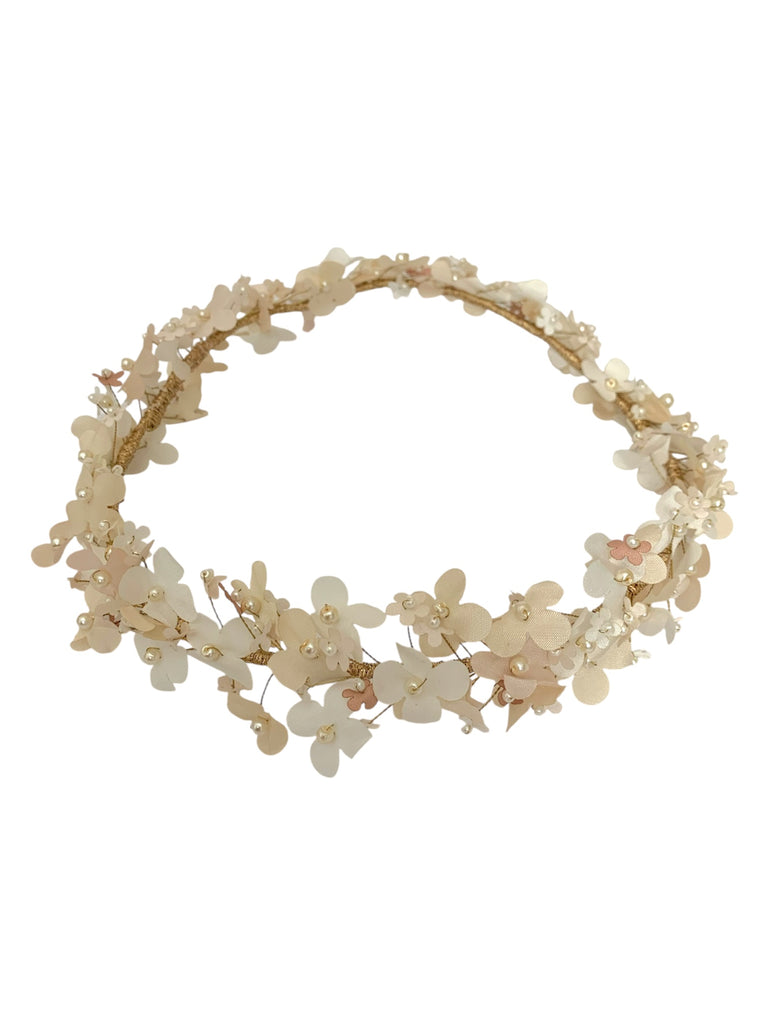Corona mini flores