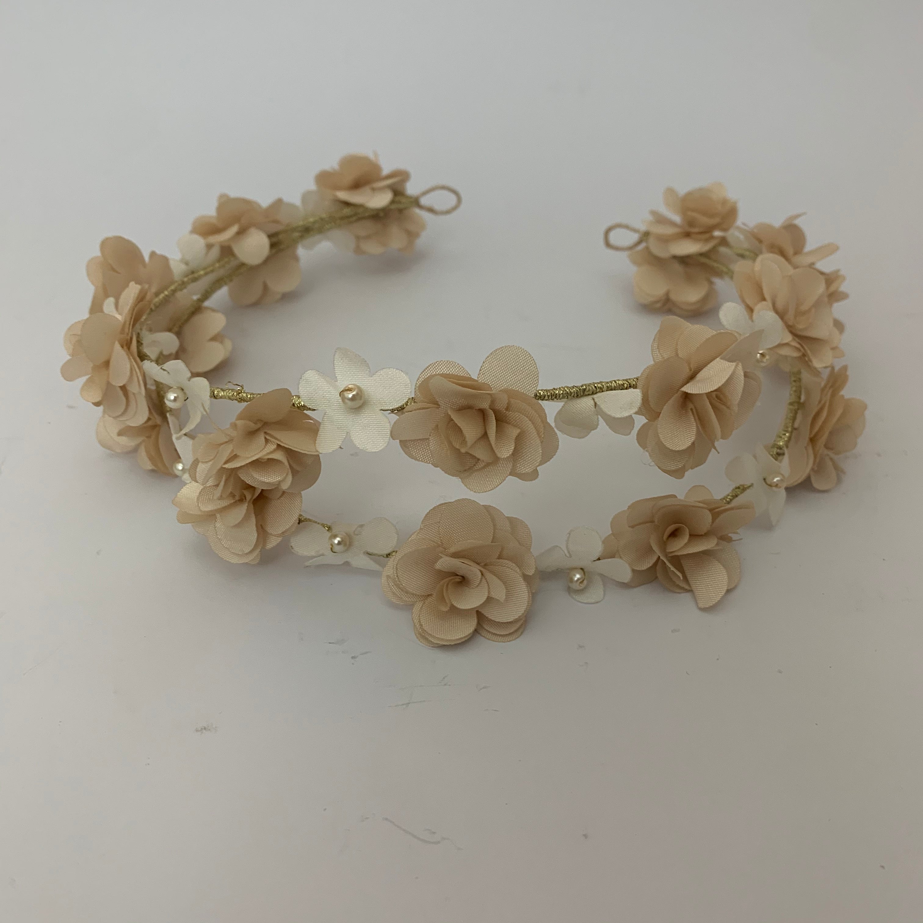 Diadema flores artificiales – Bámbola Moda Infantil