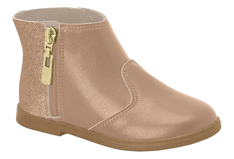 Bota talón glitter