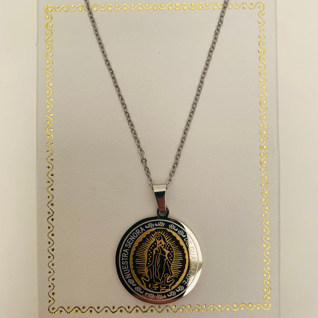 Dije medalla Virgen de Guadalupe